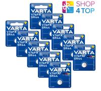 10x Varta V76PX SR44 1.55V Silver Oxide Watch Coin Cell Batteries