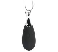 10X Vibrating Silicone Teardrop Necklace