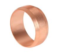 10x Westco 22mm Copper Olive - Compression Fitting Olive for 22mm Pipe, Reliable Watertight Seal (Brass/Copper)