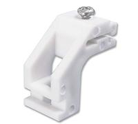 10x White Replacement Swish Drape Curtain Rail Track Brackets