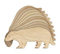 10x Wooden Badger European Standing Side Craft Shape 3mm Ply Wildlife Animals(5 x 12cm,No Hole)