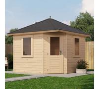 10x10 Lugarde Select Sidmouth Summerhouse in 44mm Wall Thickness 3m x 3m
