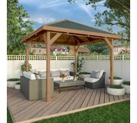 10x10 Mercia Traditional Wooden Gazebo - Pressure Treated