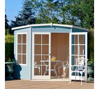 10x10 Shire Hampton Premium Corner Summerhouse