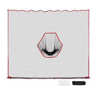 10x10ft Golf Ball Net | WRITTEN NETS for the Garden | Training Assistance, Heavy Barrier, Protection Line for Golfers, Improves Swing, Outdoor Use