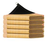 10x10m Tenda Parasole da Giardino - Proteze UV 90%, Tessuto Traspirante, con Occhielli e Corda, Ideale per Patio, Terrazza, Piscina, Cortile e Prato