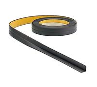 10X10MM- 5 METRES Self Adhesive Plastic PVC Corner 90 Degree Angle Trim Flexible Cover Strip Masking Trim TMW Profiles (Graphite)