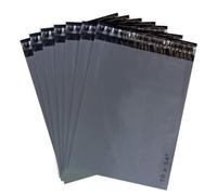 10x14 100 Mailing Bags Self Seal Grey Parcel Bags | Packaging Mailer, Plastic Envelopes Medium Mailing Bags, Postage Bags, | Tear Proof Delivery Bags for Parcels Packing