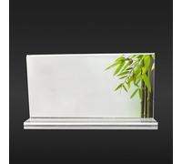 10x15cm Acrylic Table Display Photo Frame with Hot Bending Technology and Diamond Polishing for Stability (Horizontal)