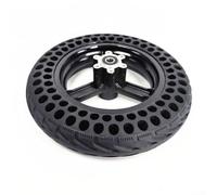 10x2.0 Solid Electric Wheelchair Front Wheels, for HONEYCOMB Rubber Scooter Tire with Anti-Slip Tread, High Load Capacity up to 100kg for Mobility Scooters and Wheelchairs(disc brake 10mm)