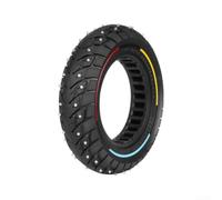 10x2.5 Solid Scooter Tire Rubber Snow Nail Anti-Slip | rubber compound, puncture proof, long lifespan, 10 inch fit, daily commute