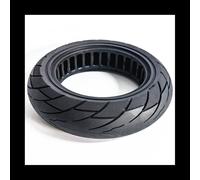 10x2.50-6.5 Hollow Solid Tire for Electric Scooters - Honeycomb Rubber, Black, 1100g, High Elasticity & Durable