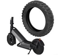 10x2.50 Tubeless Off Road Tire for Electric Scooter Replacement Designed with Heavy Duty Rubber to Deliver Steady Grip and Control on Loose Ground