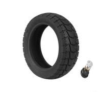 10x2.75-6.5 Tubeless Tire for Kukirin G2 Electric Scooter Shield Pattern Anti-Slip Rubber Tyre Front Rear Wheel Replacement Black(B)