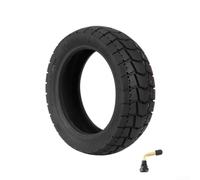 10x2.75-6.5 TuBseless Tire for Hiloop Electric Scooter, Shield Pattern Thick RuBsBser Tyre with PVR50 Valve, Wear Resistant Anti-Slip Off-Road(B Black)