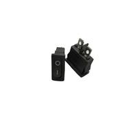 10x22mm KCD1-110 Black Thin Rocker Switch NO/OFF 2 Pin Small Instrument Power 5Pcs(7)