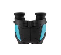 10x25 Compact Binoculars Mini Pocket-Sized Portable Easy To Focus High Magnification High Definition Waterproof Bak4 Fmc, Low-Light Night Vision Suitable for Adults and Children(Blue and black)
