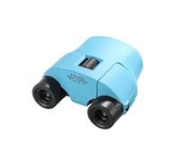 10x25 Compact Binoculars Suitable for Hiking and Wildlife Observation High-Definition Optical System Lightweight and Portable Design The Ideal Companion for Your Outdoor Adventures(Blue)