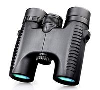 10X26 Binoculars Mini BAK4 Prism Outdoor Sports Travel Portable Large Diameter Telescope 10.5X3.5X11.5cm Super Performance Pratical (Color : Black)