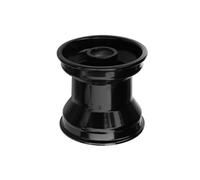 10x3.60-5 Inch Aluminum Front Wheel Rim Compatible with Go-Kart, ATV, UTV, and Off-Road Vehicles(Black)