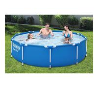 (10''X30'') 10|12ft BestWay Steel Pro Frame Swimming Pool Set Round Above Ground Filter Pump