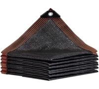 10x33ft Shade ClothOutdoor Sun Shade Mesh Netting with Grommets for Pergola Patio Greenhouse & Chicken Coop70% Blackout Protection UV Resistant Durable Gardening Cover