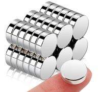 10x3mm Strong Fridge Neodymium Magnets, 35Pcs Small Round Crafts Magnet s Rare Earth Magnets, Whiteboard Disc Magnet s Cylinder for Crafts, Refrigerator, DIY, Office
