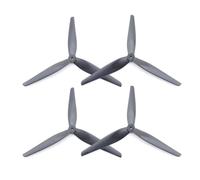 10x4.5x3 10inch 3 Leaf/tri-Leaf Propellers For 10inch FPVDrones CarbonFiber Nylons Propellers Set (2) CW (2) CCW