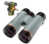 10x42 ED Binoculars for Adults High Powered with Phone Adapter, Waterproof Binoculars with ED Lenses, Super Bright Clear for Bird Watching, Hiking, Cruise Ship, Wildlife Viewing and Outdoor Activities