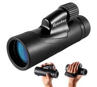 10X42 High Performance Hand Strap Monocular Telescope, BAK4 Prism FMC Monocular Rifle Scope, Waterproof Single-hand Focus, For Bird Watching Hunting Camping