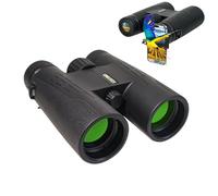 10x42 High Powered Binoculars for Adults, Coregreen Waterproof BAK-4 Prism FMC Lens Compact Binoculars with Low Light Vision for Bird Watching Hunting Travel Football Stargazing