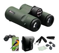 10x42EDII Compact Binoculars for Adults - High-Powered BAK4 Prisms, Diamond White Coating, Waterproof & Fogproof, Rubber Armored - Ideal for Bird Watching, Hunting, Travel, Outdoor Sports