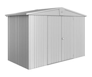 10x5 Biohort Europa 4A Metal Shed - Metallic Silver