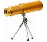 10X50 Big Eyepiece Monocular Telescopes, All Metal Stretch Optical Pirate Mirror, Waterproof Small Lightweight Telescopes, for Outdoor and Nautical,Tarnung good