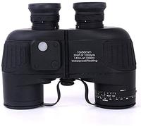 10X50 Binoculars High Power HD Compass With Ranging Low Light Night Vision Outdoor Navigation Telescope happy gift