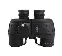 10X50 Marine Binoculars For Adults With Rangefinder Compass Binoculars For Boating Navigation Nitrogen,No Compass Black (Compass Black)
