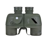 10X50 Marine Binoculars For Adults With Rangefinder Compass Binoculars For Boating Navigation Nitrogen,No Compass Black (No Compass Green)