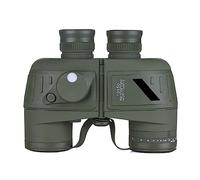 10X50 Marine Binoculars For Adults With Rangefinder Compass Binoculars For Boating Navigation Nitrogen,No Compass Black (Compass Green)