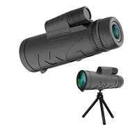 10x50 Monocular Telescope with Smartphone Holder Tripod for Adults Kids, HD High Power Portable Lightweight Monocular Scope with Clear for Bird Watching Hunting Hiking Travel Camping
