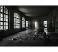 10x6.5FT (3x2m) Abandoned Hospital Wheelchair Hall Photography Backdrop