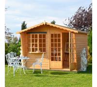 Sandringham 10' x 6' Double Door with Fixed Window Summerhouse