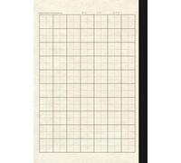 10x7 Grid B5 Japanese Genkouyoushi Notebook with cross guide White: 10 マス目 Japanese Writing Practice Tategaki Style for Hiragana, Katakana, and Kanji for kids and adult