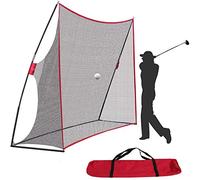 10x7ft Haack Golf Net | Practice Driving Indoor and Outdoor | Golfing at Home Swing Training Aids W/ Carrying Bag