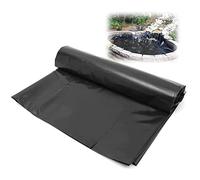 10x8 ft Fish Pond Liner - 0.4mm ThickWaterproof Membrane Easy-to-Install Underlayment for Water Conservation and Aquatic Project Protection
