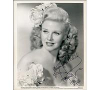 10X8 INCHES GINGER ROGERS AUTOGRAPH GLOSSY PHOTO PRINT
