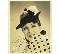 10X8 INCHES GYPSY ROSE LEE AUTOGRAPH GLOSSY PHOTO PRINT