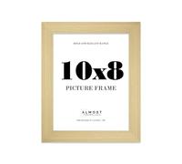 10x8 Picture Frame, Display 10x8 Pictures (25.4 x 20.3cm) Picture Frame for wall Display - Gold - 1 Pack