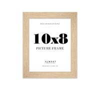 10x8 Picture Frame, Display 10x8 Pictures (25.4 x 20.3cm) Picture Frame for wall Display - Oak - 1 Pack