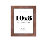 10x8 Picture Frame, Display 10x8 Pictures (25.4 x 20.3cm) Picture Frame for wall Display - Rustic Wood - 1 Pack