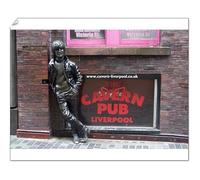 10x8 Print of Statue of John Lennon close to the original Cavern Club, Matthew Street (3666620)